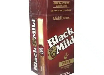 BLACK & MILD  25 CIGARS EXCISE TAX PAID