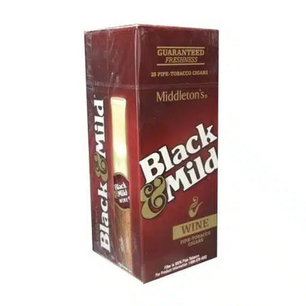 BLACK & MILD WINE 25PK