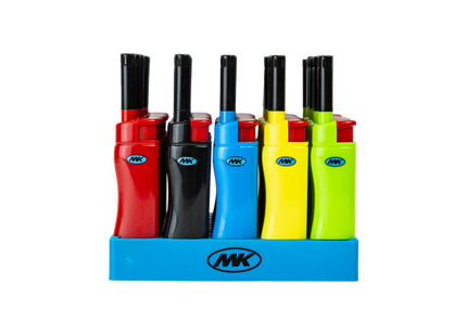 MK RANGE WINDPROOF CANDLE LIGHTER HUE SERIES 50PK