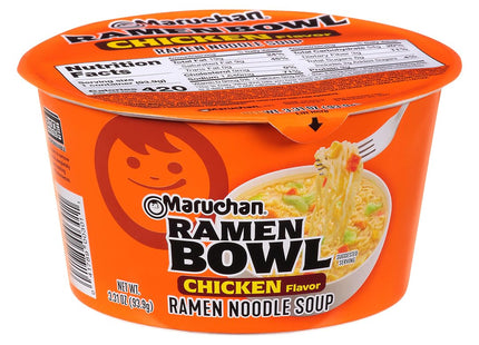 MARUCHAN RAMEN BOWL 3.31oZ CHICKEN FLAVOR 6COUNT