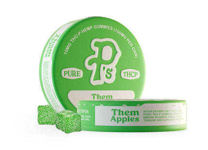 PURE P'S THC-P 10CT GUMMIES 6JARS