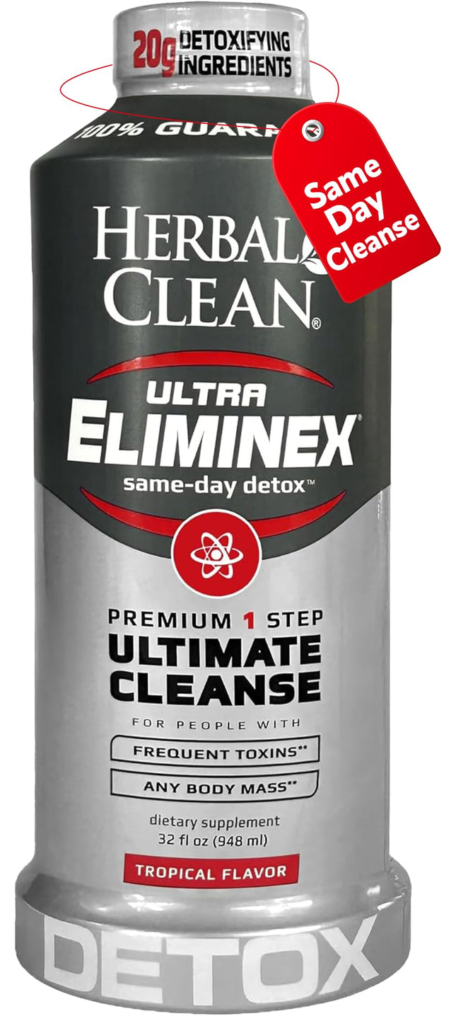 HERBAL CLEAN ULTRA ELIMINEX 32oZ TROPICAL FLAVOR