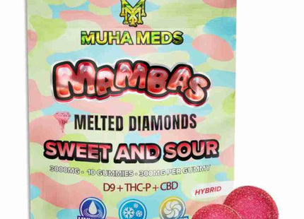 MUHA MEDS MELTED DIAMOND GUMMIES 10CT
