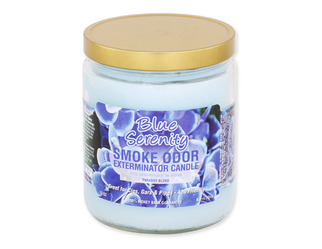 SMOKE CANDLE| BLUE SERNT 13 OZ