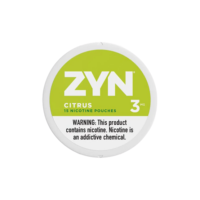 ZYN NICOTINE 3MG - CITRUS