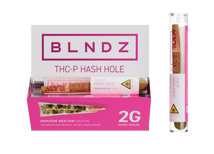 BLNDZ THC-P 2G HASH HOLE PRE-ROLLS 20COUNT