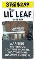 LIL LEAF WHITE RUM 10PK