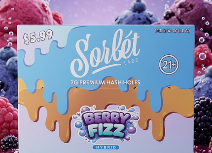 SORBET 2G HASH HOLE PRE-ROLLS PRE-PRICED $5.99 20COUNT