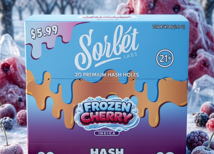 SORBET 2G HASH HOLE PRE-ROLLS PRE-PRICED $5.99 20COUNT