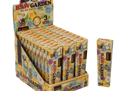 RAW GARDEN KING SIZE CONE 30PK