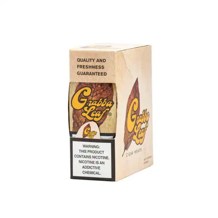 GRABBA LEAF NATURAL 2PK CIGAR WRAPS 25COUNT
