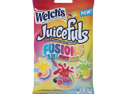 WELCH'S JUICEFULS 4oZ FRUIT SNACKS 2 IN 1 JUICY FUN ORIGINAL FRUITS 1COUNT
