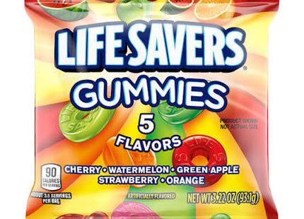 LIFESAVERS 3.22oZ GUMMIES 5 FLAVORS 1COUNT