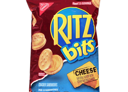 RITZ BITS 3oZ CRACKER SANDWICHES CHEESE 1COUNT