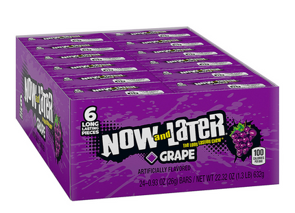 NOW & LATER CANDY 24PACK
