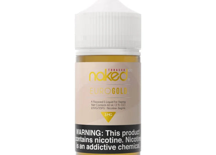 NAKED 3MG E-LIQUID EUROGOLD 60ML