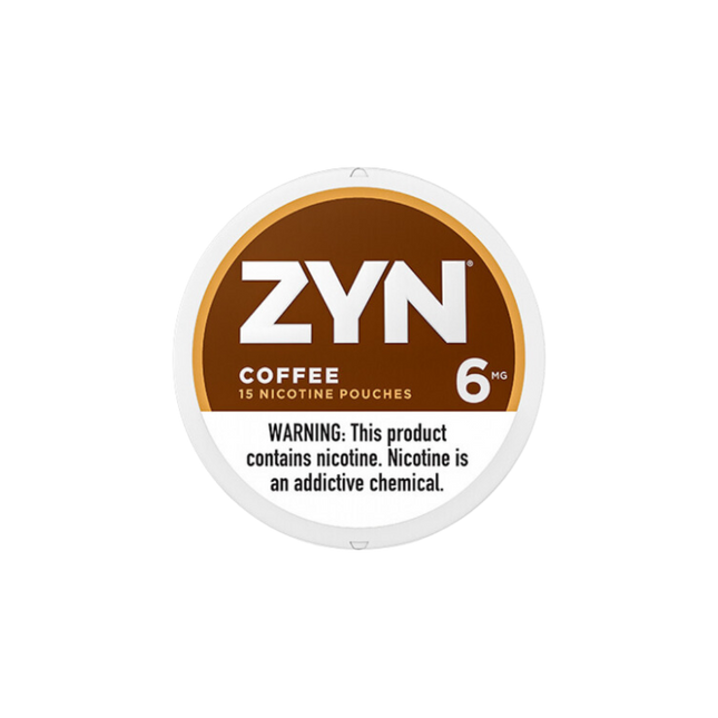 ZYN NICOTINE 6 MG - COFFEE