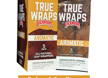 BACKWOODS 5PK TRUE WRAPS AROMATIC 16PACK