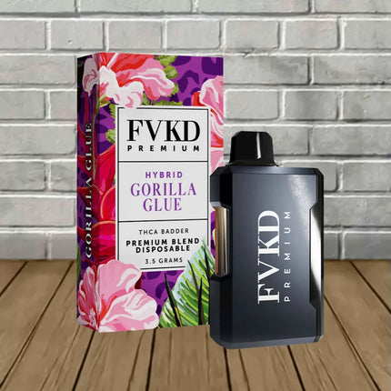 FVKD PREMIUM 3.5G DISPOSABLE GORILLA GLUE 6PACK