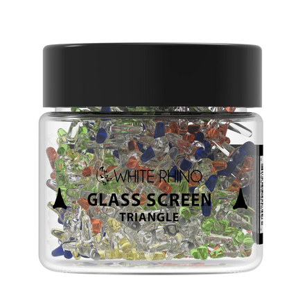 WHITE RHINO GLASS SCREEN TRIANGLES- 400CT