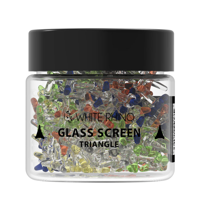 WHITE RHINO GLASS SCREEN TRIANGLES- 400CT