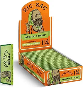 ZIG-ZAG ORGANIC HEMP 1 1/4 24CT