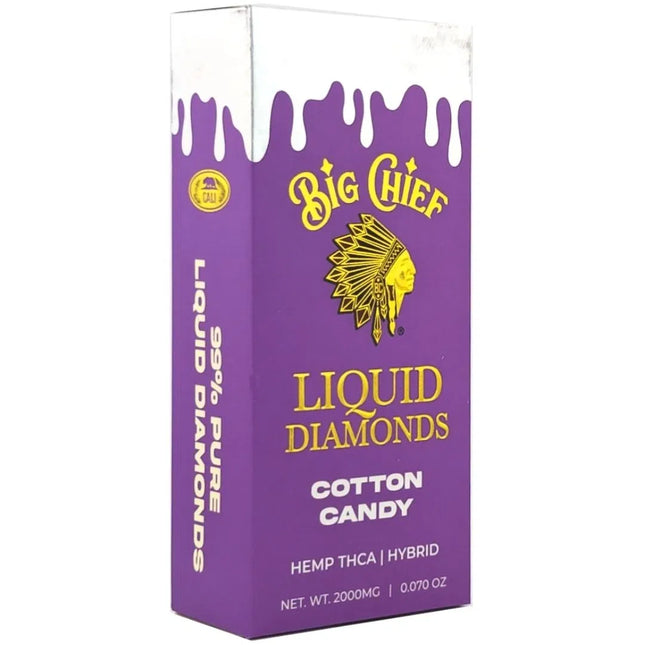 BIG CHIEF 2G DISP COTTON CANDY