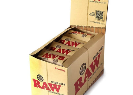 RAW WIDE TIPS PRE-ROLLED