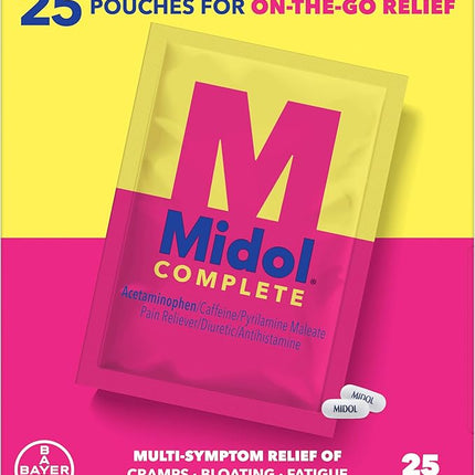 MIDOL COMPLETE 25 CT - 2 PK