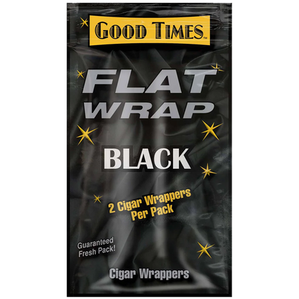 GT-FLAT WRAP BLACK - 25CT