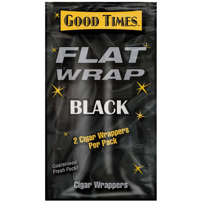 GT-FLAT WRAP BLACK - 25CT