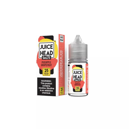 JUICE HEAD SALTS 25MG E-LIQUID PINEAPPLE GRAPEFRUIT 1COUNT