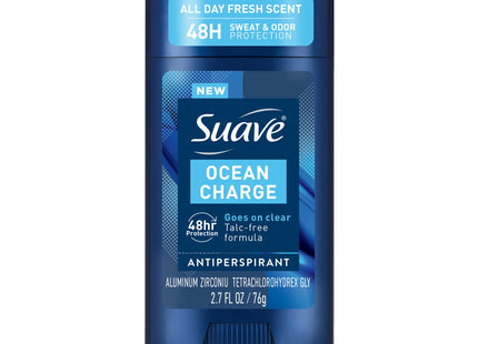 SUAVE MEN DS OCEAN CHARGE 2.7 OZ - 6 PK