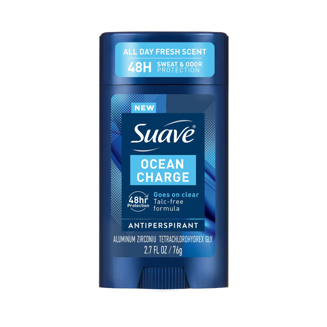 SUAVE MEN DS OCEAN CHARGE 2.7 OZ - 6 PK
