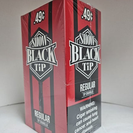 SHOW BLACK TIP REGULAR 25 CT