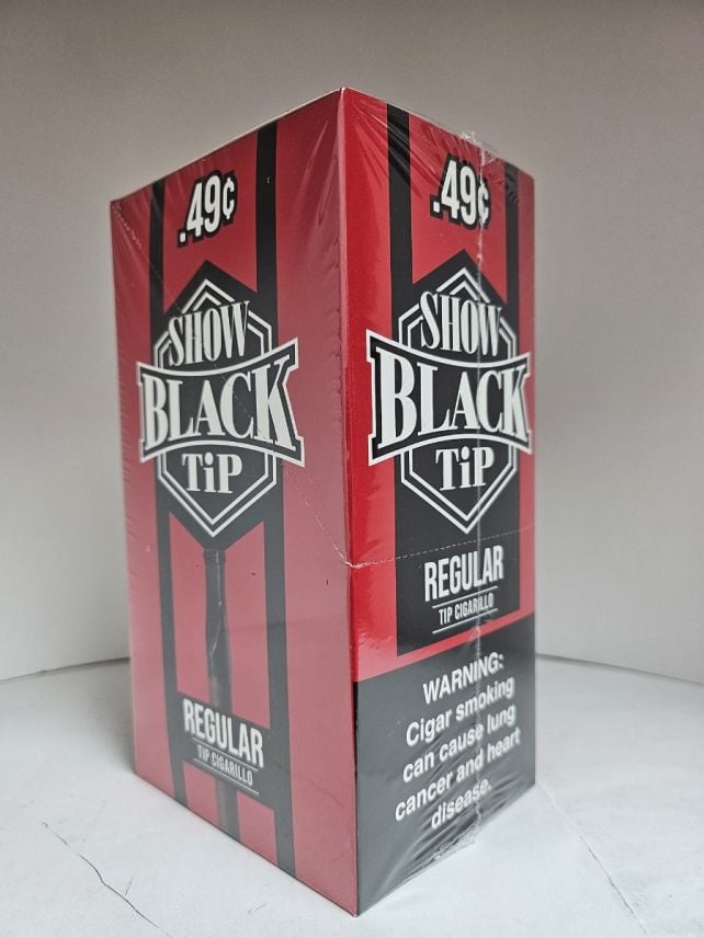 SHOW BLACK TIP REGULAR 25 CT