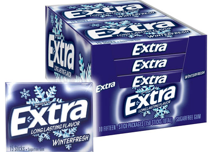 WRIGLEY'S EXTRA SUGARFREE GUM  10PACKS