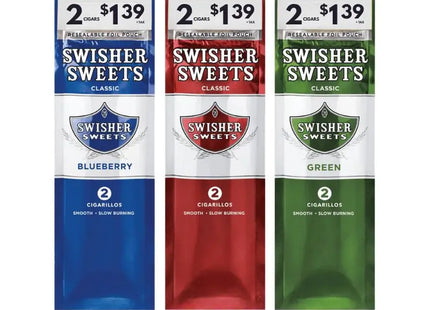 SWISHER SWEETS CIGARILLOS 2 FOR $1.39 - 30 PACKS