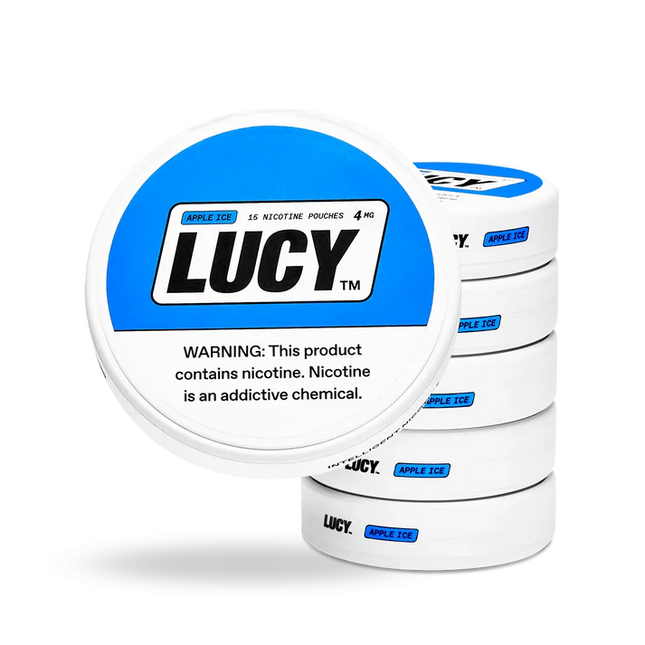 LUCY NICOTINE 4MG - APPLE ICE