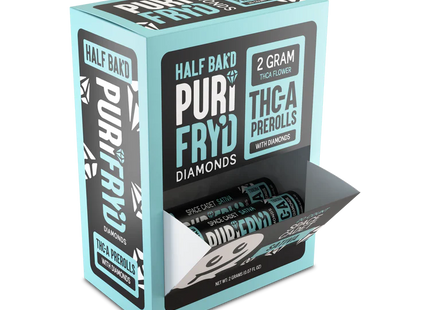 HALF BAK'D THC-A 2G PRE ROLL DIAMOND 20COUNT