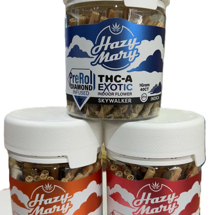 HAZY MARY 1G PR PINEAPL OG 40CT
