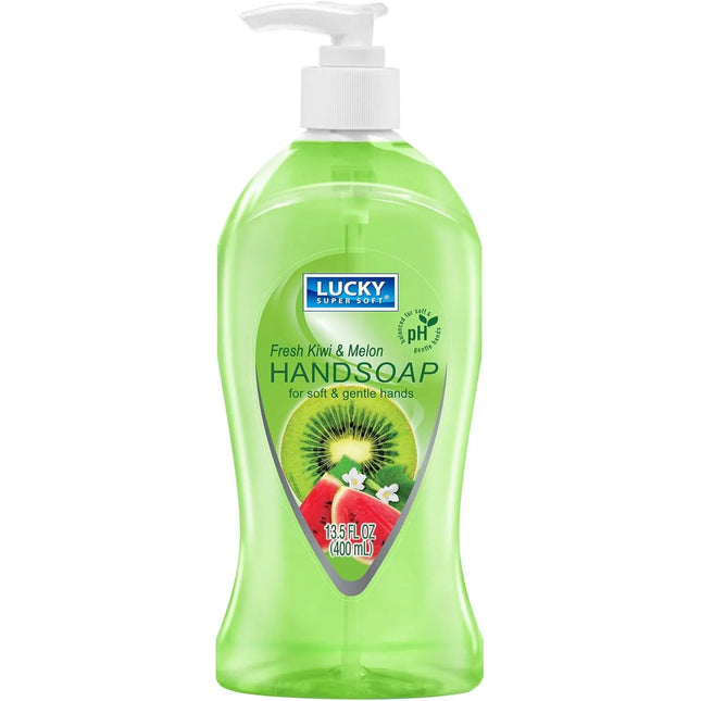 LUCKY HAND SOAP FRESH KIWI & MELON 13.5oZ 1COUNT