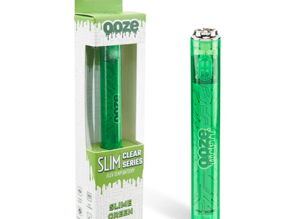 OOZE SLIM CLEAR SERIES 400MAH SLIME GREEN 1COUNT