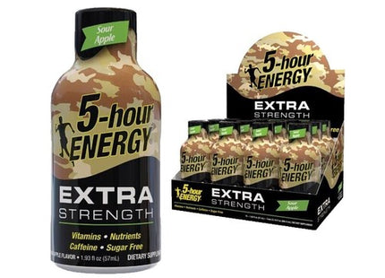 5 - HOUR ENERGY EXTRA STRENGTH  12 PACK