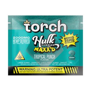 TORCH HULK MAXX'D 2000MG GUMMIES 20PACKS