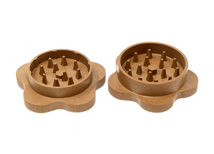 RAW GRIPPER HEMP-COMPOSITE PLASTIC MEDIUM GRINDER 2COUNT