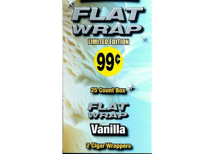 GOOD TIMES FLAT WRAP 2PK  PRE-PRICED 0.99$ - 25COUNT