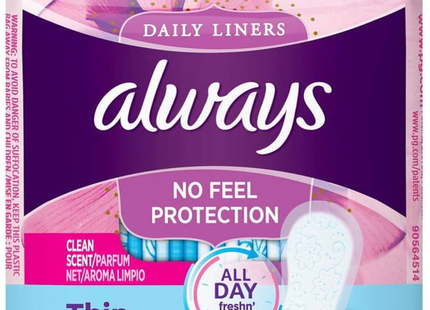 ALWAYS THIN MINCES SCENTED 12CT