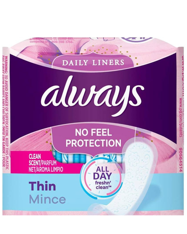 ALWAYS THIN MINCES SCENTED 12CT