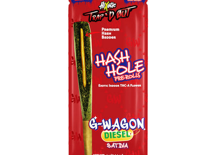 HIXOTIC TRAP'D OUT JEFFREY 2PK 4G HASH HOLE 10 PACK